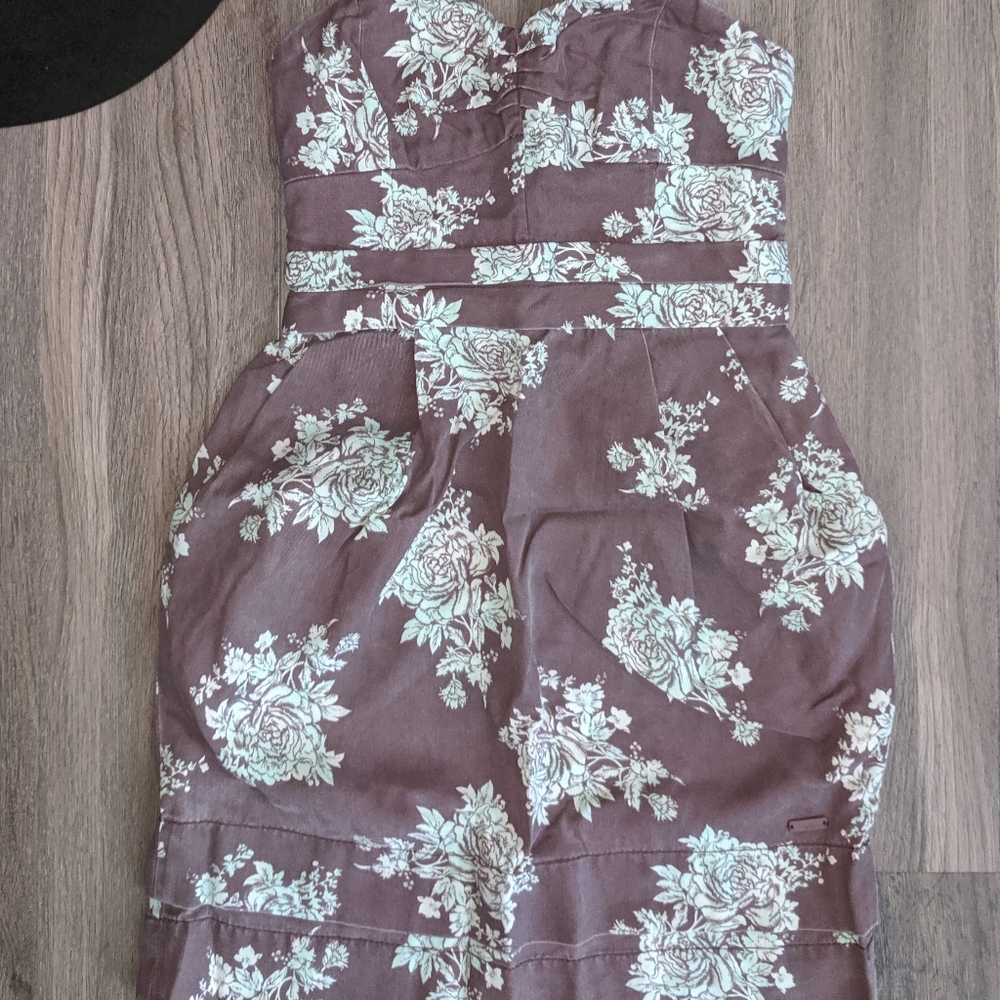 Wilfred Floral Bustier Convertible Dress Size 2